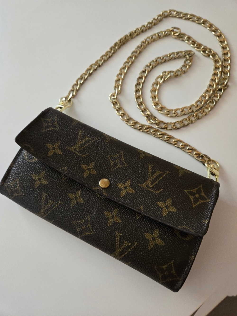 Louis Vuitton Monogram Wallet Clutch Vintage
